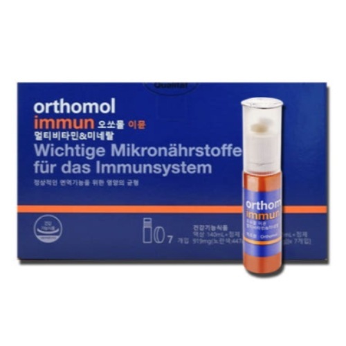 [韓國正品店]イミューンマルチビタミンミネラル（7つ） immun Multi Viramin Mine オーソモール イミューン マルチビタミン&ミネラル 20ml+919mg ドイツビタミン7回