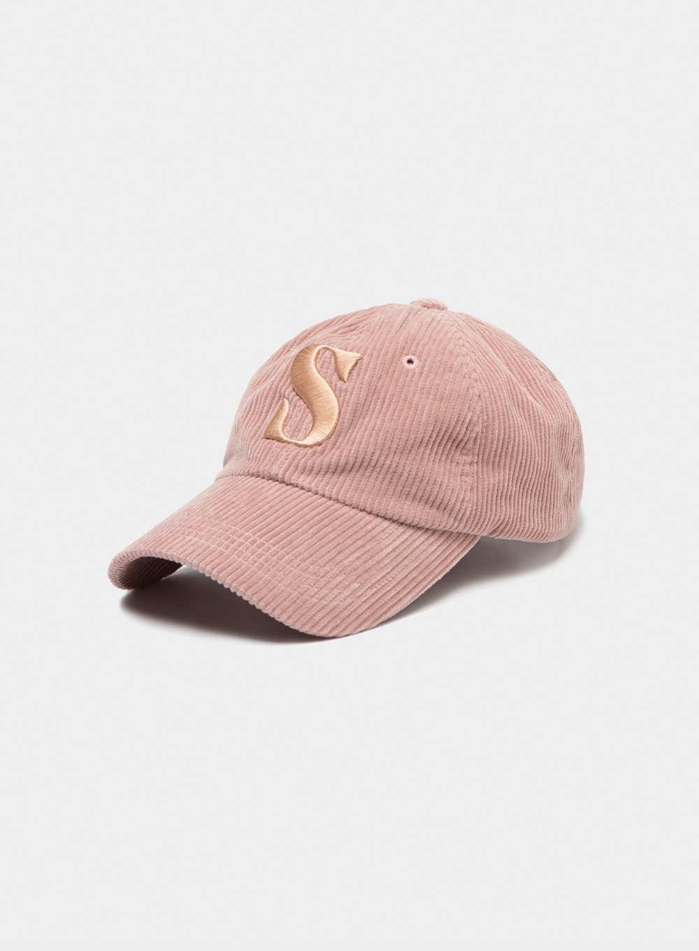 EMIS☆人気ロゴキャップ♪CORDUROY WAPPEN BALL CAP(4color) CORDUROY WAPPEN BALL CAP (RENEWAL)-CREAM - EMIS