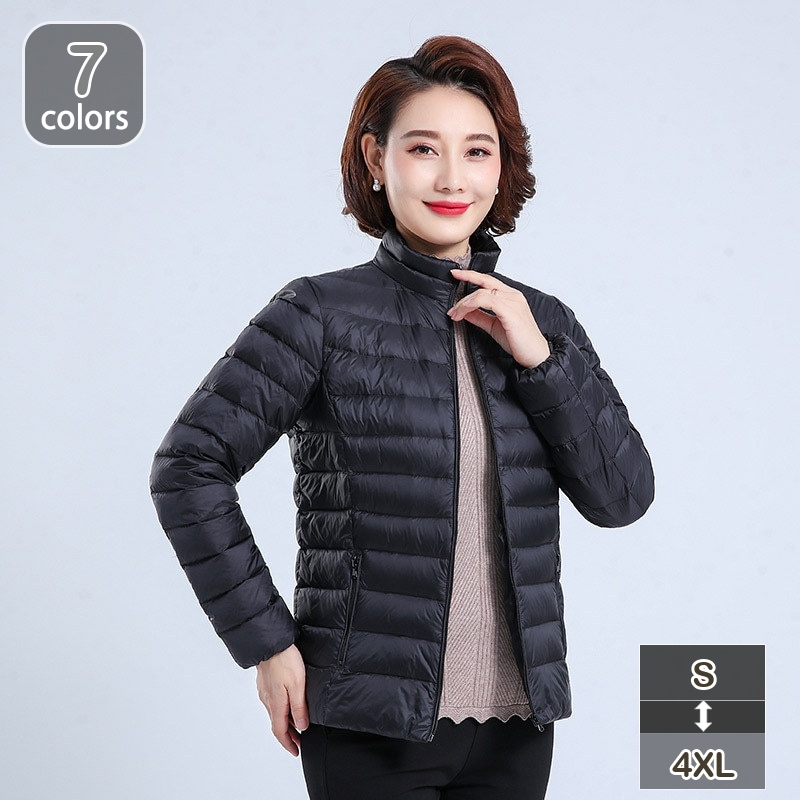 ダウンジャケット レディース 軽量 ウルトラ ライトダウン アウター 持ち運び 冬 春 秋 防寒 耐寒 軽くて暖かい ウルトラ ライトダウン ジャケット レディース ダウンジャケット ショート ダウン