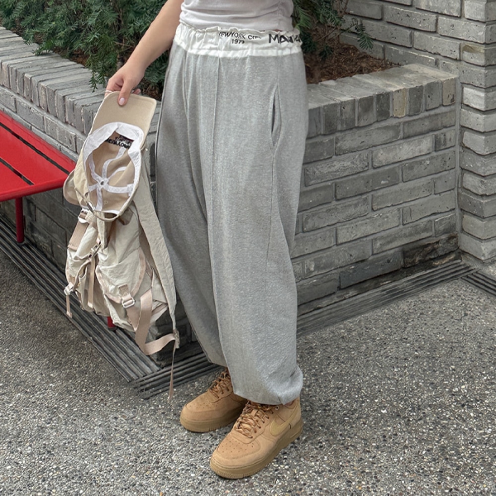 (JSTYLEのイーブレット) イーブレットメリデカラージョガーバンディングパンツ Jスタイル