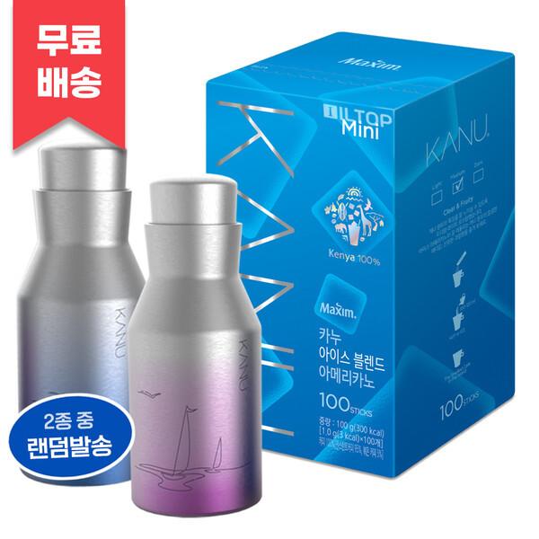 맥심 카누 미니 아이스블렌드 아메리카노 커피 100T+사은품(랜덤)_m
