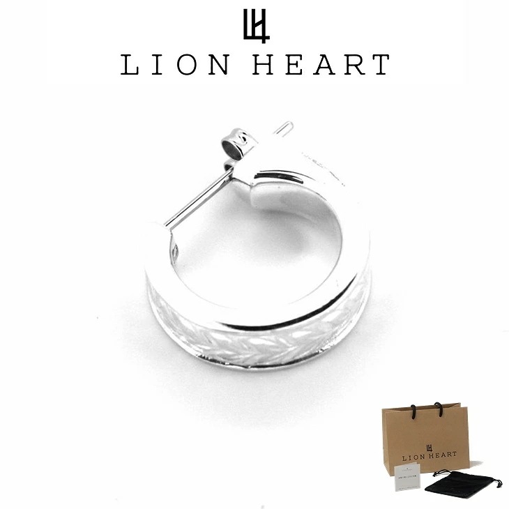 ピアス メンズ クロッシングピアス マイレリーフ SV925 サージカルステンレス LH-1EA128 メンズピアス 片耳用 1点売り クリスマス 誕生日 プレゼント ギフト 彼氏 【ネコポス】