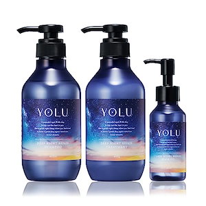 YOLU ヨル シャンプー トリートメント ヘアオイル 3点 セット 【ディープナイトリペア】 ヘアケア コンディショナー ヘアトリートメント