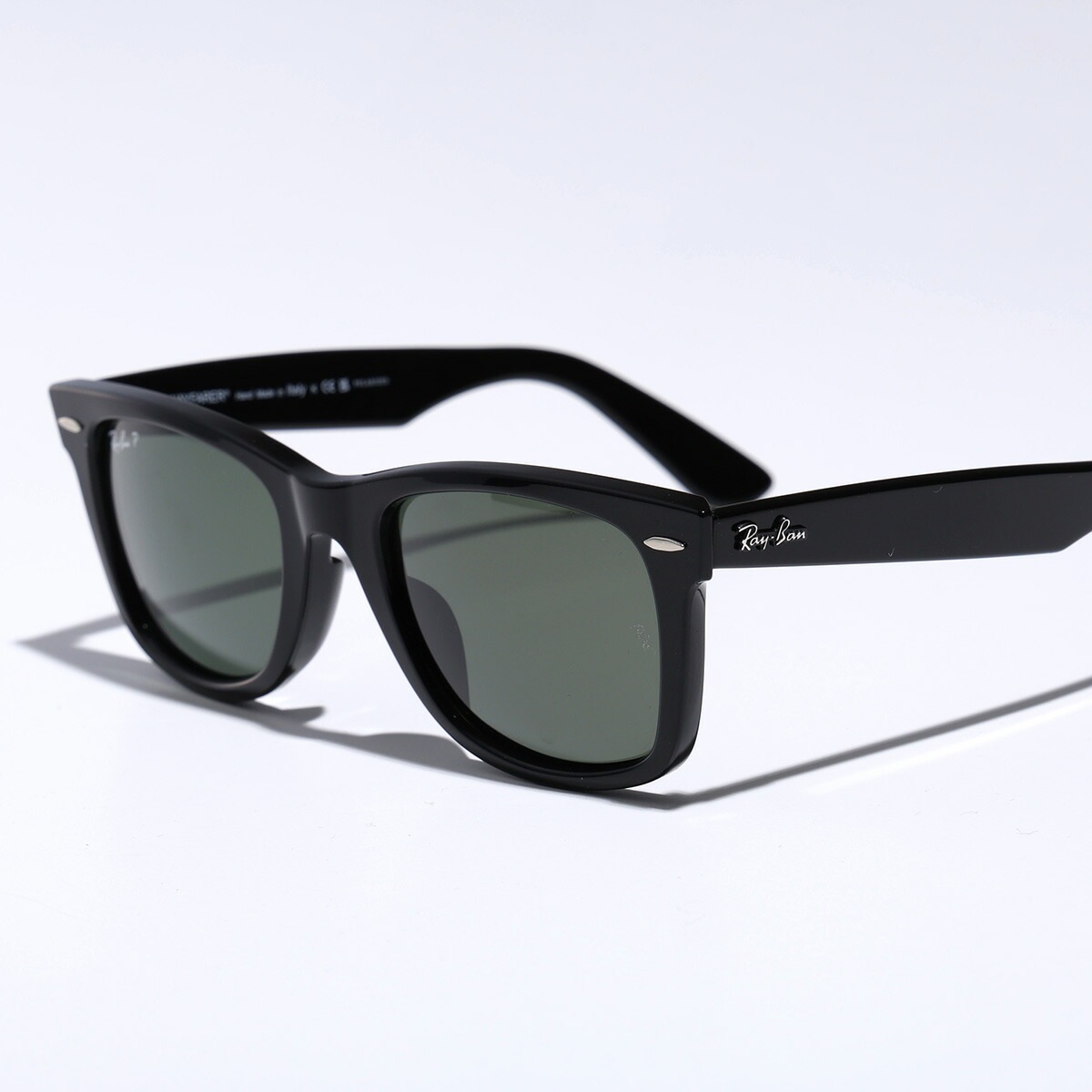 Ray-Ban レイバン サングラス ORIGINAL WAYFARER CLASSIC ウェイファーラー RB2140-F メンズ レディース 偏光レンズ ウェリントン型 901/58/BLACK/