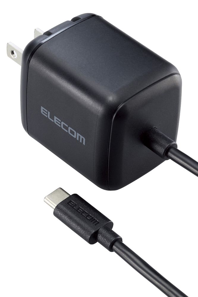 エレコム ACDC-PD8665BK USB Power Delivery 65W AC充電器(Cケーブル一体型/2m)（ブラック） ACDCPD8665BK 5,292円