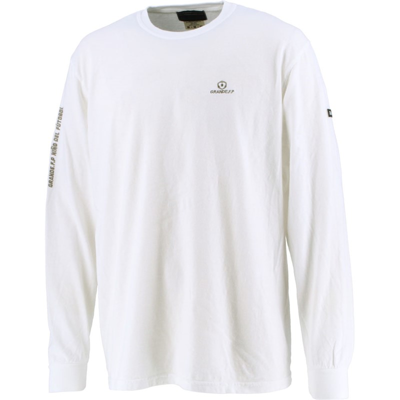 grande(グランデ) ガーメントダイ シシュウ ナガソデTシャツ フットサルナガソデTシャツ (gfph21106-01)