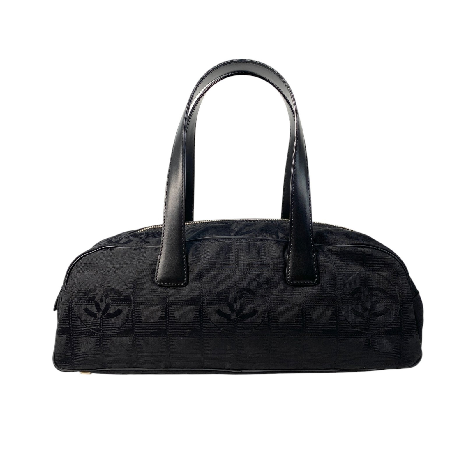 美品 シャネル CHANEL レディース ハンドバッグ ニュートラベルライン ナイロン 10番台 肩掛け