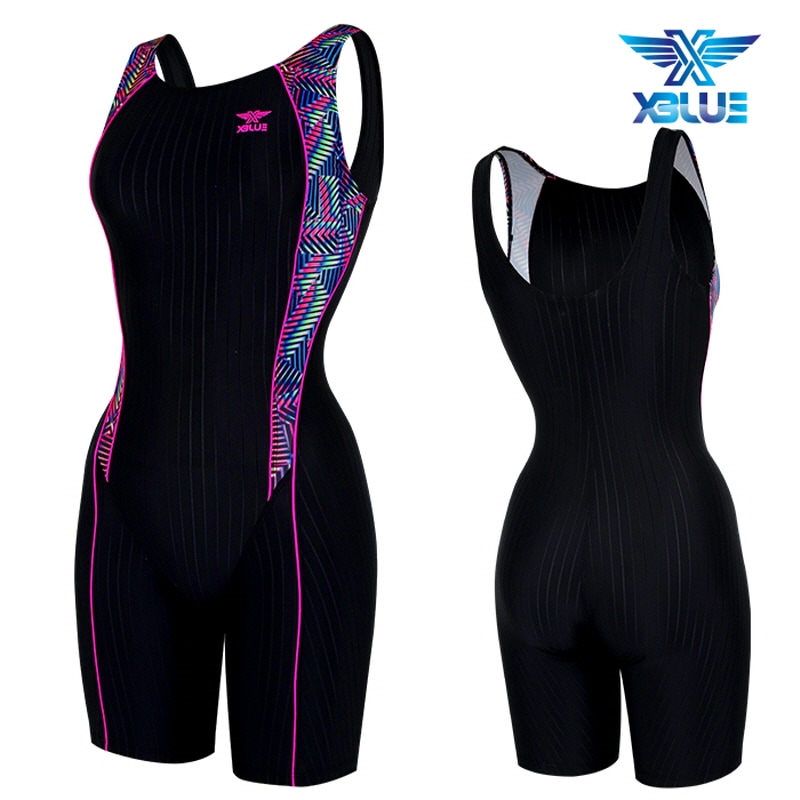 レディース 5分丈ワンピース水着 水泳 女性 半身 水着 XBL-3331-01 5,415円