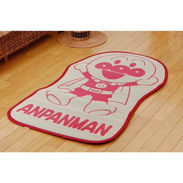 8217400 純国産アンパンマン い草お昼寝マット アンパンマンといっしょ 約70120cm【沖縄北海道離島配送不可】 メーカー直送