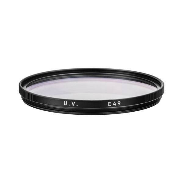 LIGHT LENS LAB L-UV-E49(B) ブラックペイント UVフィルター