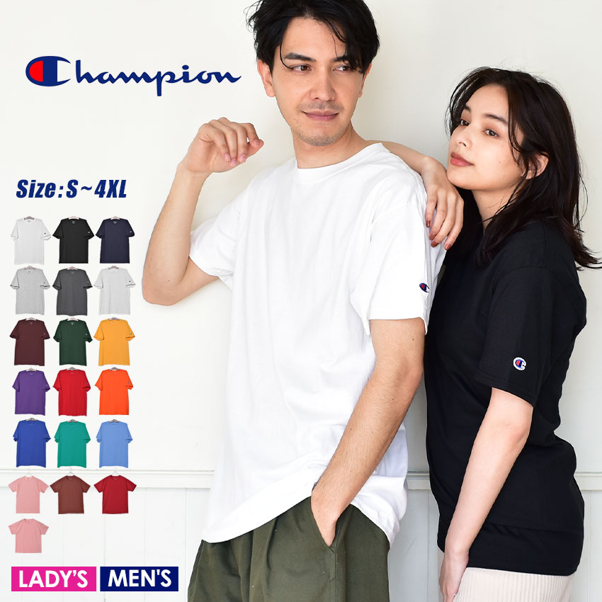 477円 【最新入荷】 チャンピオン 長袖Tシャツ メンズ レディース ロングスリーブブランク Tシャツ 5.2oz CHAMPION CC8C  ブラック 黒 ホワイト 白 紺