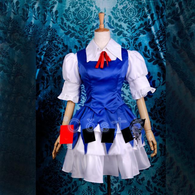 【新品開催 】東方Project 東方紅魔郷 東方緋想天 チルノ ちる コスプレ衣装 COS 高品質 新品 Cosplay アニメ コスチューム
