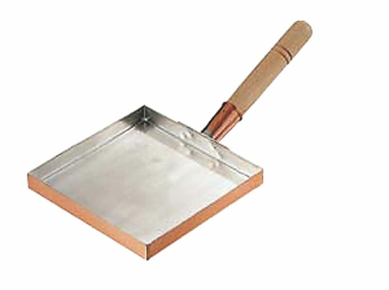 丸新銅器 銅玉子焼 関東型（うす焼用）21cm 8,631円