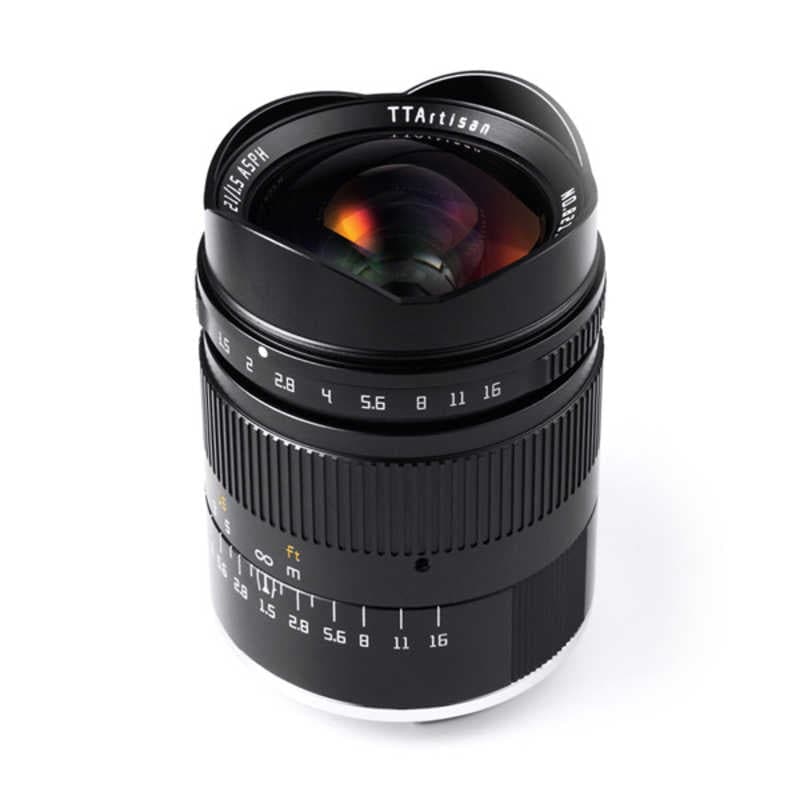 銘匠光学　カメラレンズ (ソニーE用/フルサイズ対応)　TTArtisan 21mm f/1.5 ASPH