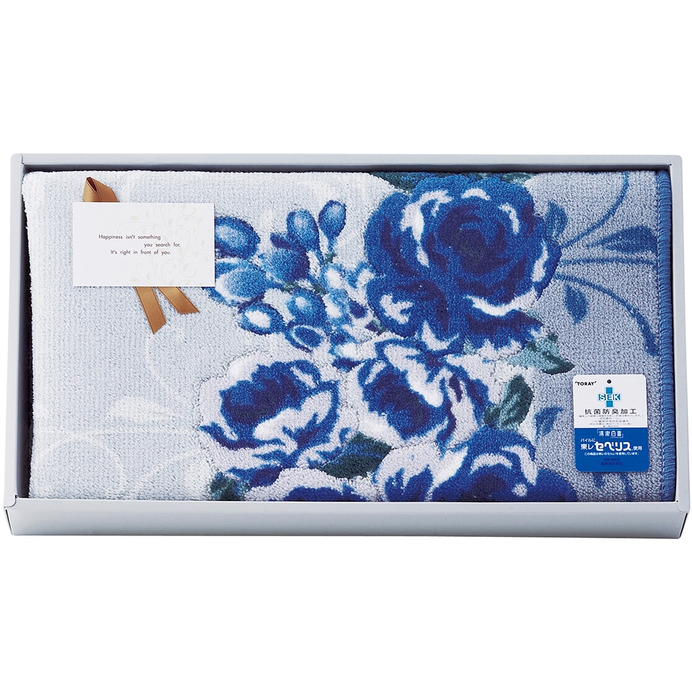 ローズ 大判バスマット 095254BL A062-091 ラッピング無料 のし無料 メッセージカード無料 ギフト 詰め合わせ ギフトセット 内祝い ご挨拶 出産内祝 結婚内祝 出産祝い A31