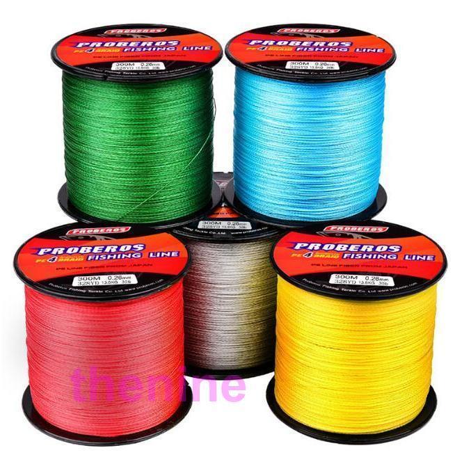 買い占め中PEライン 釣り糸 釣糸 300m 0.4号 0.6号 0.8号 1号 1.2号 1.5号 2号 2.5号 3号 3.5号 4号 4.5号 5号 6号 7号 8号 10号 5色 マル