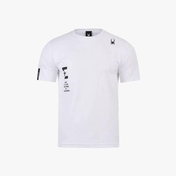 メンズ ユーロスポーツ モノグラム ロゴ 半袖Tシャツ SPJMCNR2MWHT 710132