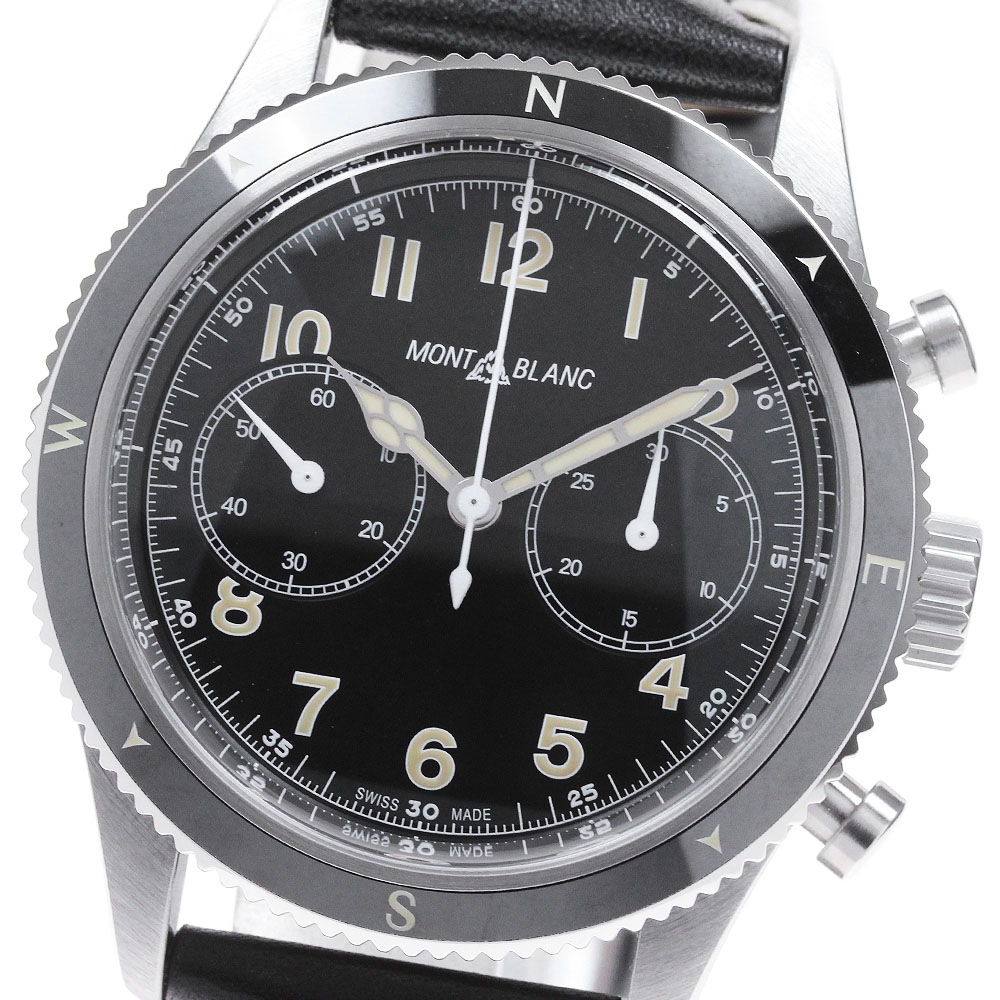 モンブラン MONTBLANC 126915 1858 プロダクトライン クロノグラフ 自動巻き メンズ 良品 _842336【中古】