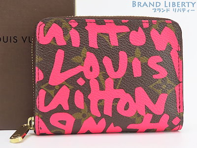 ルイヴィトングラフィティ ジッピーコインパース フューシャ ユニセックス モノグラムキャンバス コインケース M93707 LOUIS VUITTON  中古 – 銀蔵オンライン