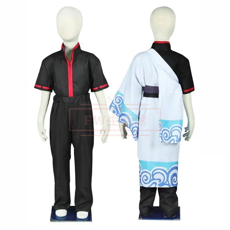 銀魂 風 坂田銀時 コスプレ衣装 ウィッグ コスム 演出服 アニメ ゲーム ハロウィン cos 変装メガ割カラコンサンダル f Yt ハニーズ