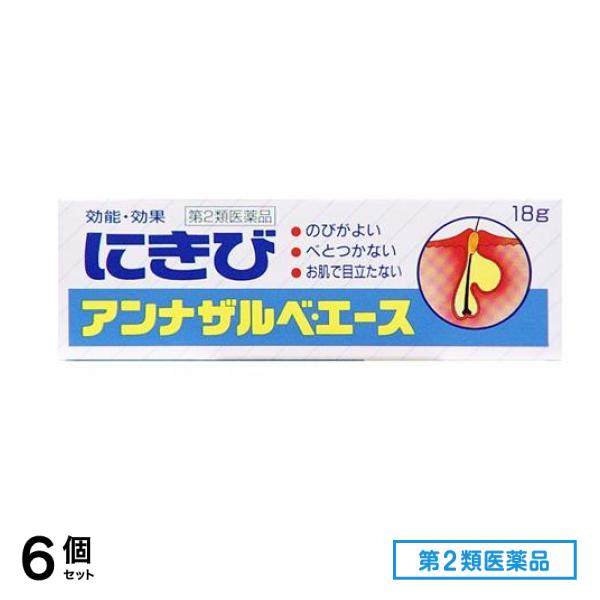 第２類医薬品 アンナザルベ・エース 18g 6個セット