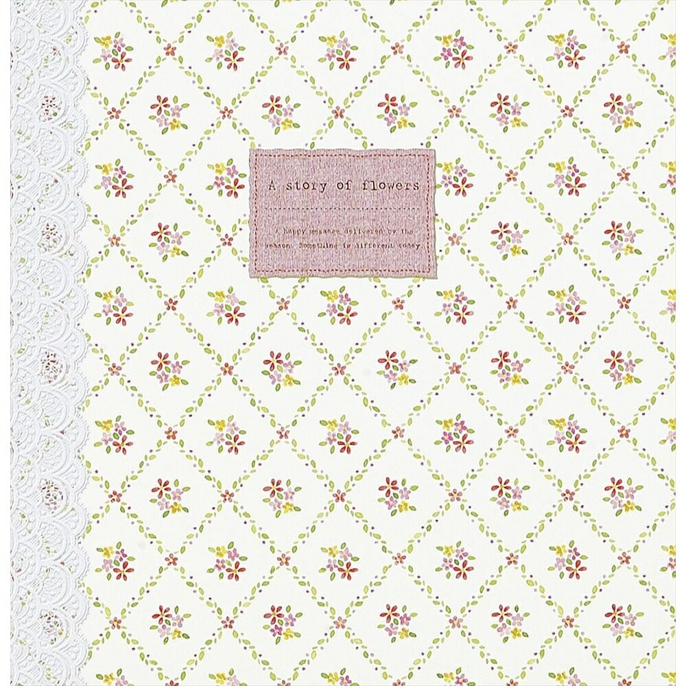 （まとめ買い）フエルアルバム L プラコート台紙 メロディオブフラワーズ LPF-1004-2 [x3]