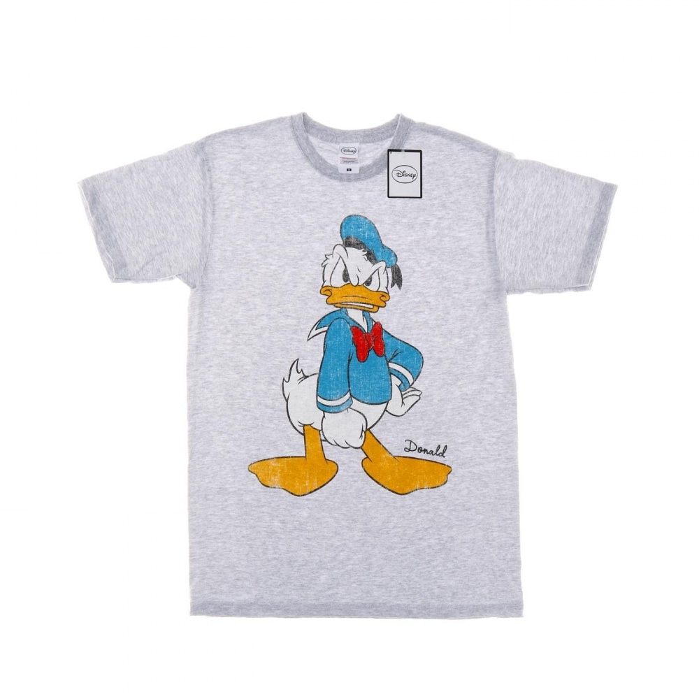 (英国より直送) Disney メンズドナルドダックアングリー T シャツ