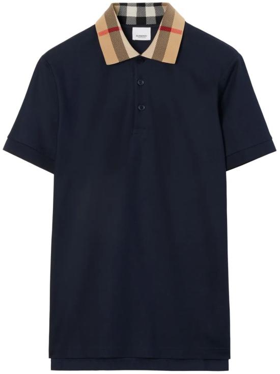 BURBERRY Men Polo Shirts 8072661 B3590 SMOKED NAVY
