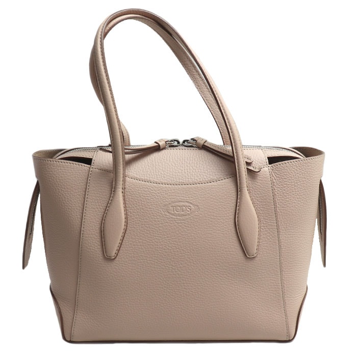 TOD’S トッズ レザー ハンドバッグ ピンク XBWA0SA0200 レディース 中古 極美品