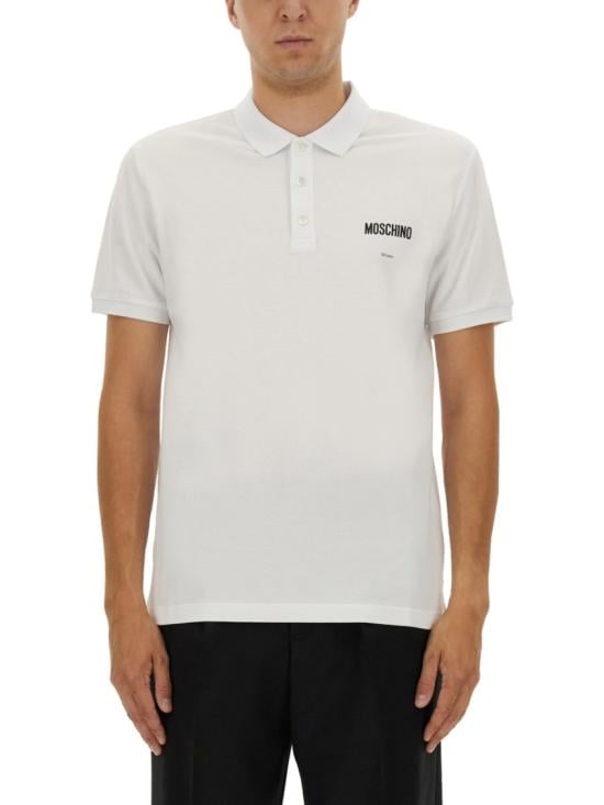 MOSCHINO Men Polo Shirts 16015242 1001 White