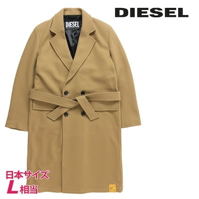 【美品】DIESEL メンズチェスターコート Qoo10] DIESEL チェスターコート メンズ W-OUTKA : メンズファッション