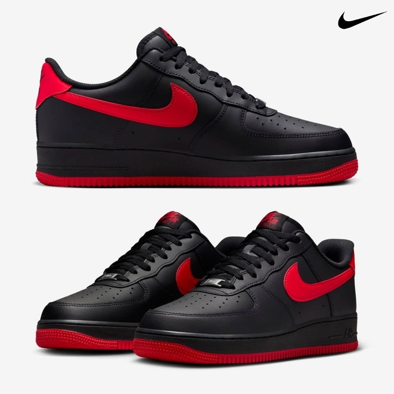 [NIKE] ナイキ スニーカー エア フォース 1 07 シューズ / UNIVERSITY RED