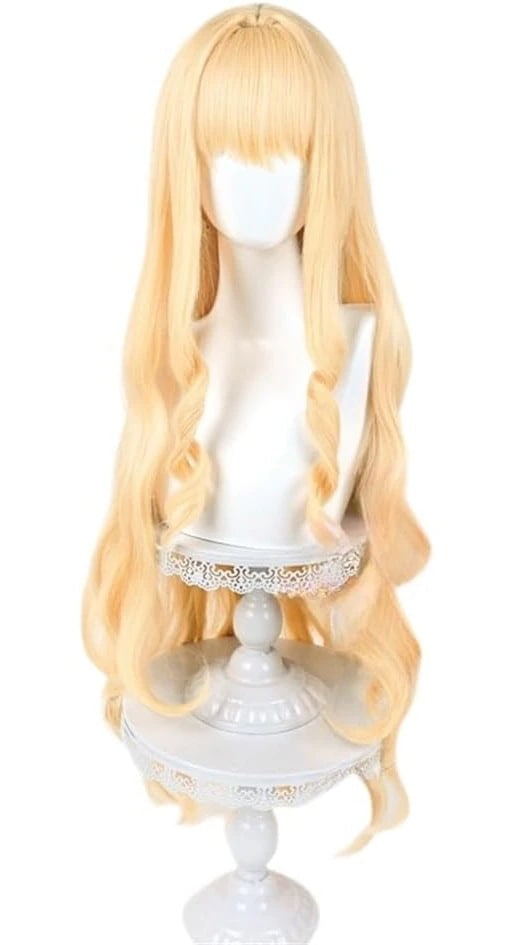 コスプレウィッグ真城りましゅごキャラ！耐熱文化祭小物ハロウイーンウィッグかつらネット付きコスチューム