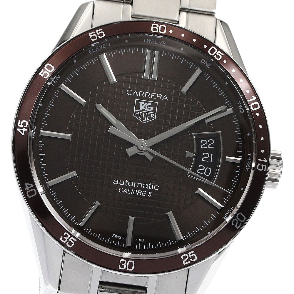 タグホイヤー TAG HEUER WV211N-0 カレラ キャリバー5 自動巻き メンズ _888084【中古】