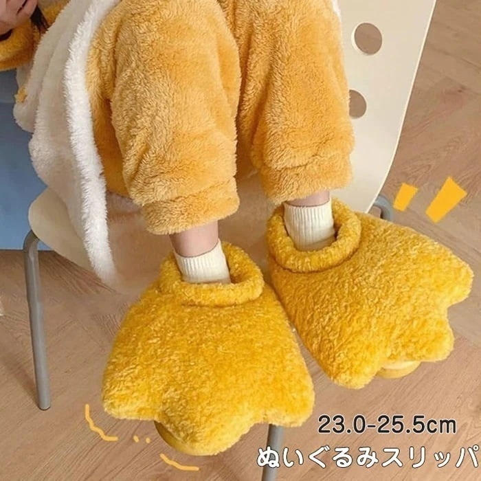 メガ割 スリッ暖かシューアヒぬいぐるスリッかわい暖かいハウスシューユニセック快おもしろ 5,436円