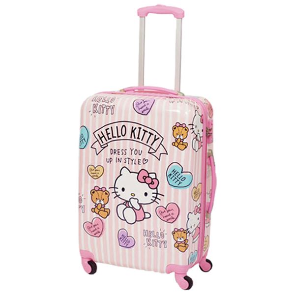 Hello Kitty キャリーケース ピンク 在庫あり 送料無料(沖縄・北海道・離島除く)□キティ ハロー