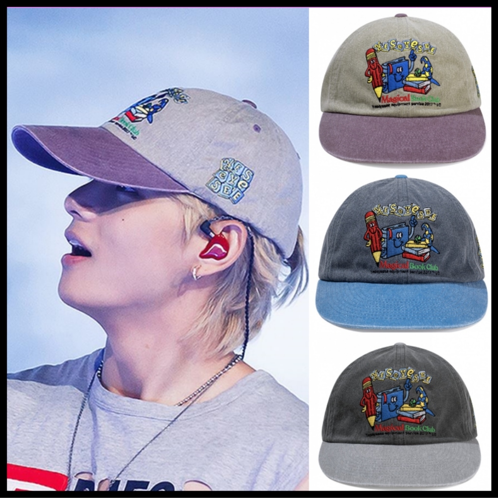 BTS テテ 着用 YESEYESEE CAP キャップ イエスアイシー 帽子 Qoo10] イェスアイシー BTS V(テテ)着用 【YESEYES : KPOP