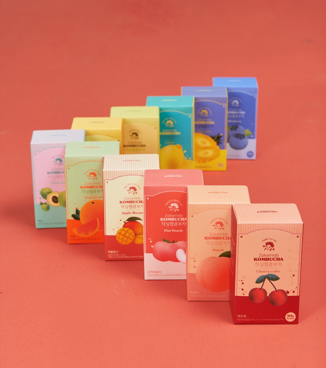 작심랩 유산균 콤부차 (kombucha)