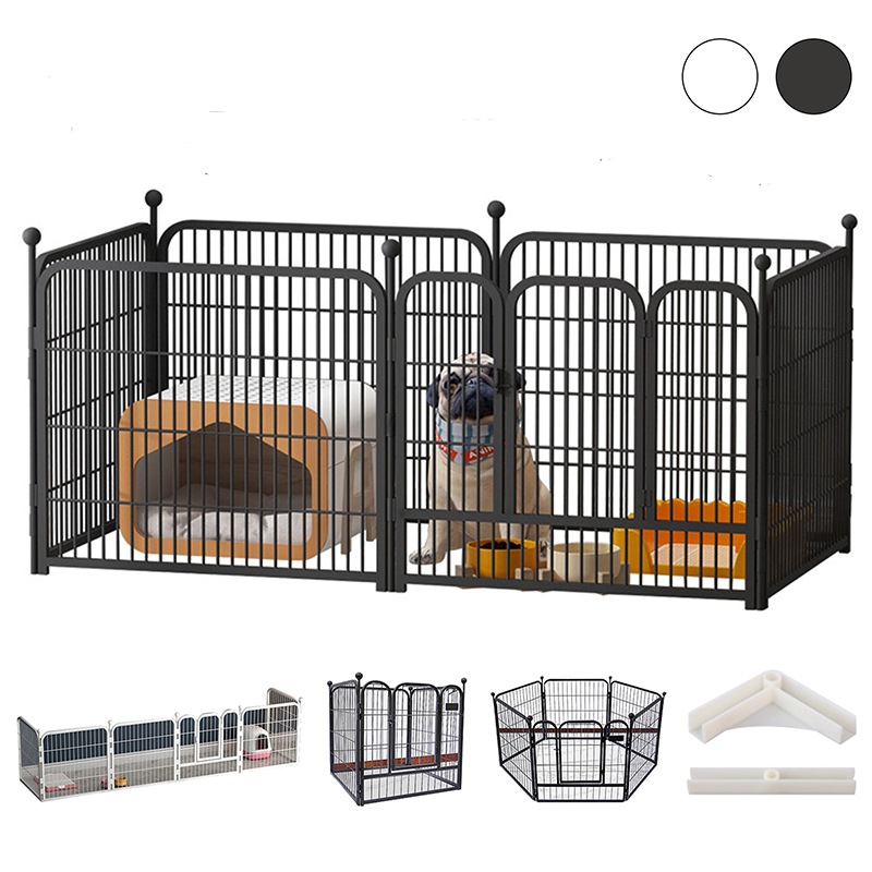 ペットフェンス ペットサークル 犬フェンス ペットケージ ドア付き 折り畳み式 小型犬 中型犬 室内室外兼用 ペット用品 犬小屋