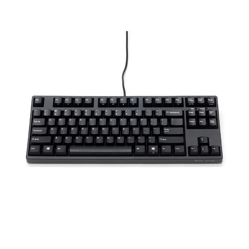 FILCO　キーボード Majestouch 3 テンキーレス(青軸・英語配列) ［有線 /PS/2・USB］ マットブラック　FKBN87MCEMB3