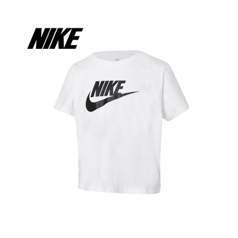 ナイキジュニアガールズ NSW フューチュラクロップショートスリーブ T シャツ DA6925_102