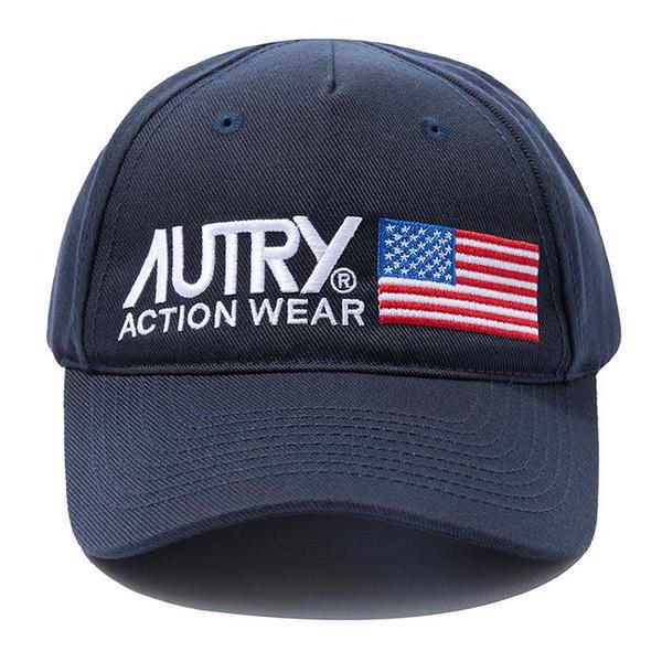 [モンプレ] オートリーロゴボールキャップネイビーACIU CP15