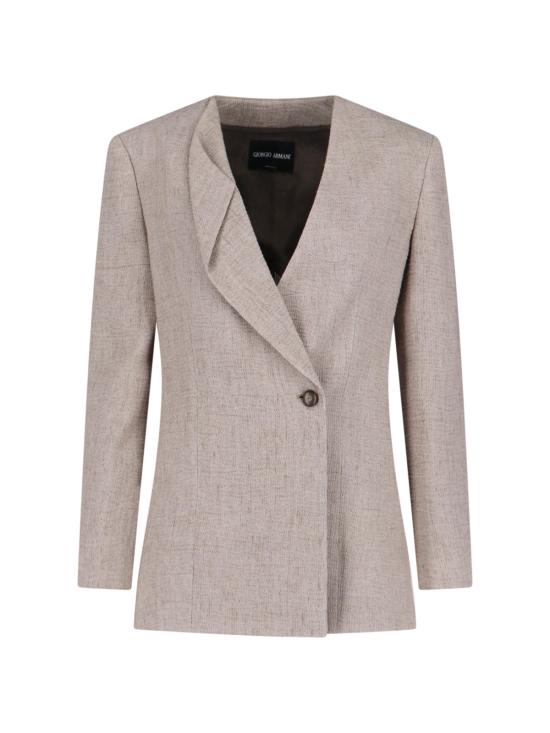 GIORGIO ARMANI Women Suit Jackets GW002778 TE20131 M6303 Beige