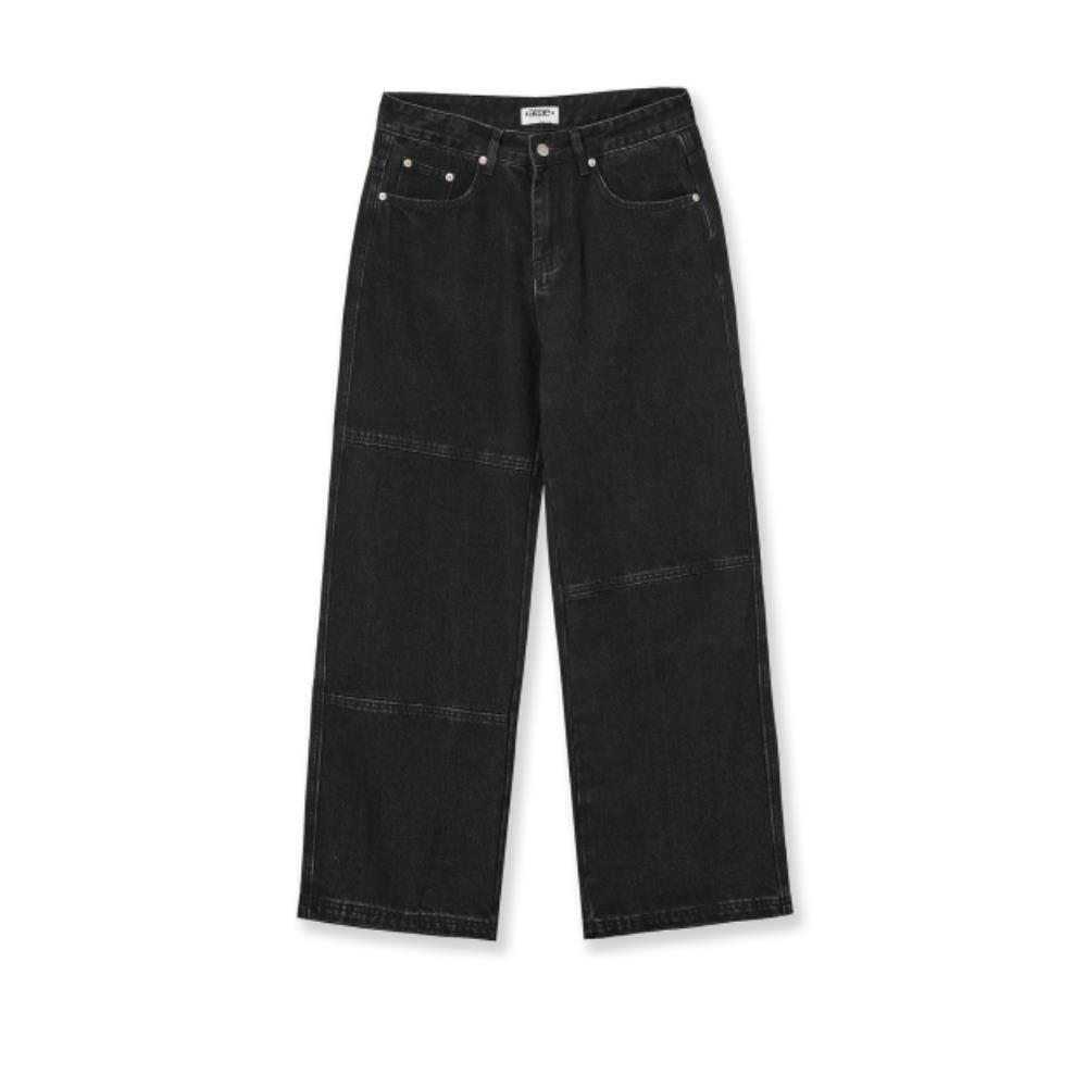 AEAE DENIM WORK PANTS BLACK AE44FUDP002BLK