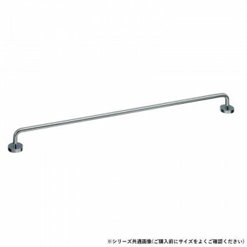 シロクマ キャップ付タオル掛 600mm クローム BT-2