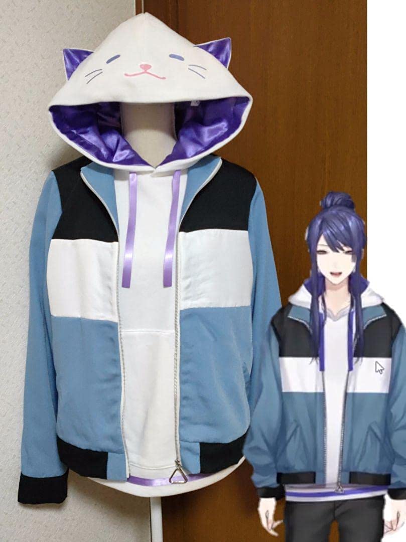 【2枚購入で100円OFF】最安値挑戦 コスチューム仮装 文化祭 学園祭 イベント アニメ コスプレ衣装上着 長尾景 バーチャルYouTuber