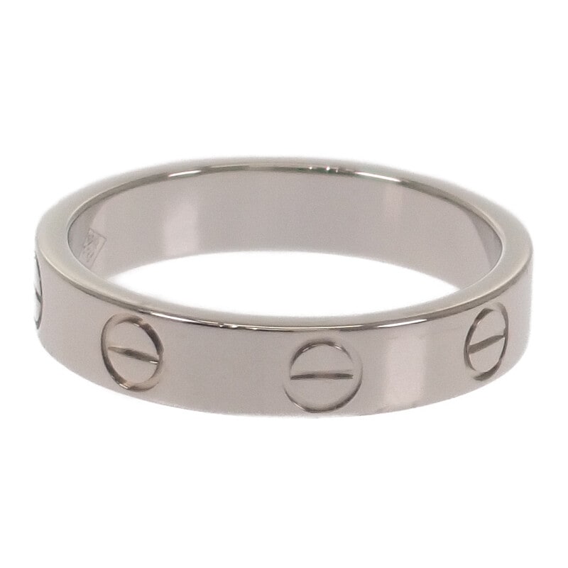 ミニラブ B4085149 リング K18WG ホワイトゴールド 9号 49 レディース【Aランク】