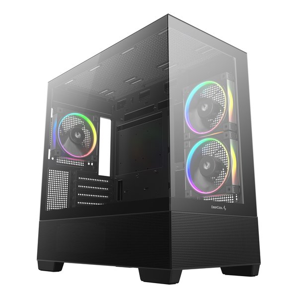 CG380 3F ミニタワー型PCケース ブラック R-CG380-BKAGM3-G
