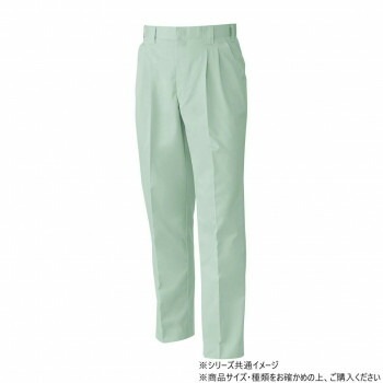 桑和 4229 ツータックスラックス 85サイズ モスグリーン（107）