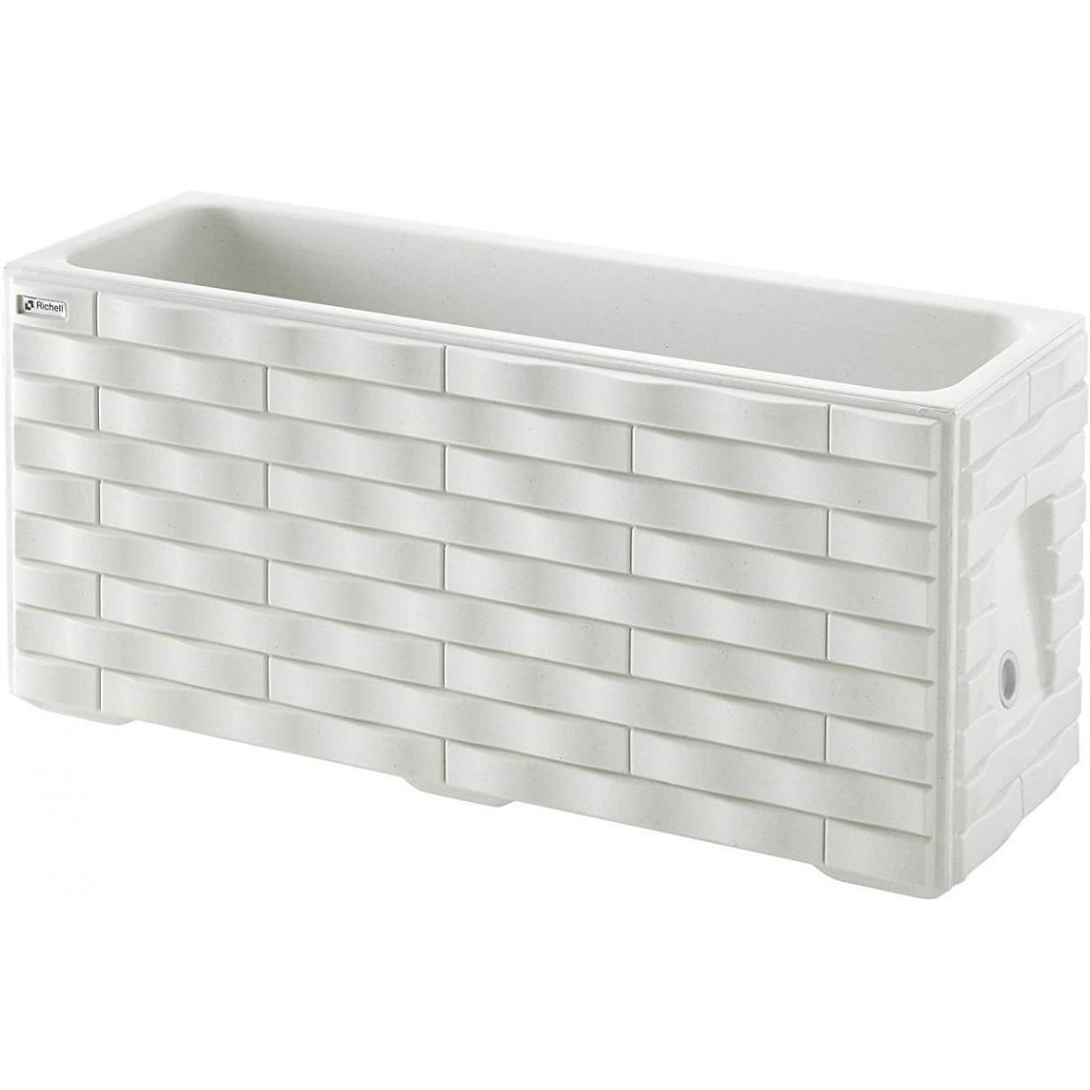 【I】【法人限定】リッチェル タウンプランターWS スリム 90型 タイル 底面給水機能付き 大型プランター 【北海道・沖縄・離島 配送不可】